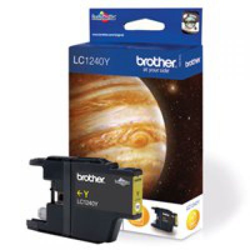 Brother+Yellow+Ink+Cartridge+7ml+-+LC1240Y