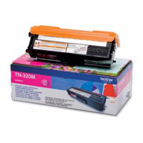 Brother+Magenta+Toner+Cartridge+1.5k+pages+-+TN320M