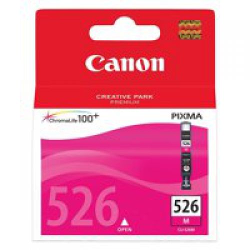 Canon+CLI526M+Magenta+Standard+Capacity+Ink+Cartridge+9ml+-+4542B001