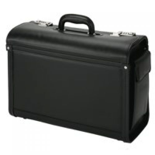 Briefcases & Luggage Alassio Genova Pilot Case Black