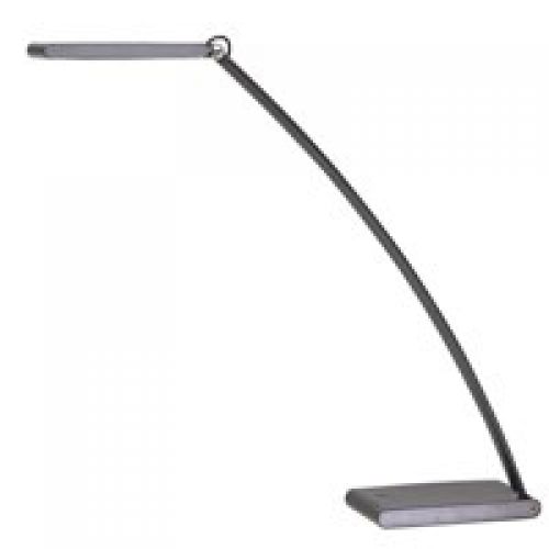 Alba Touch LED Desk Lamp with USB Port Grey LEDTOUCH UK