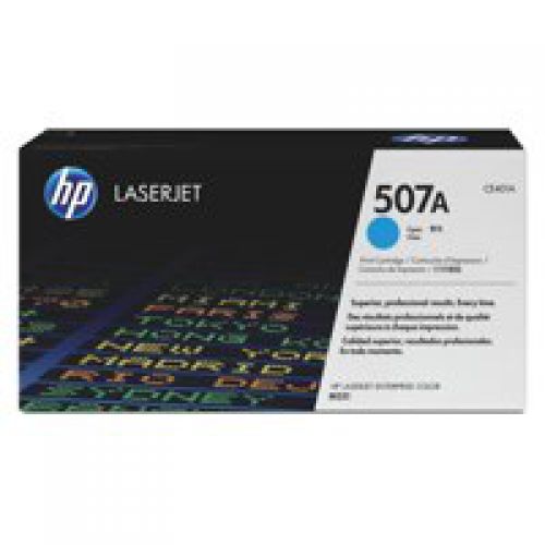 HP 507A Standard Capacity Cyan Toner Cartridge 6k pages - CE401A
