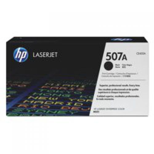 HP 507A Standard Capacity Black Toner Cartridge 5.5k pages - CE400A