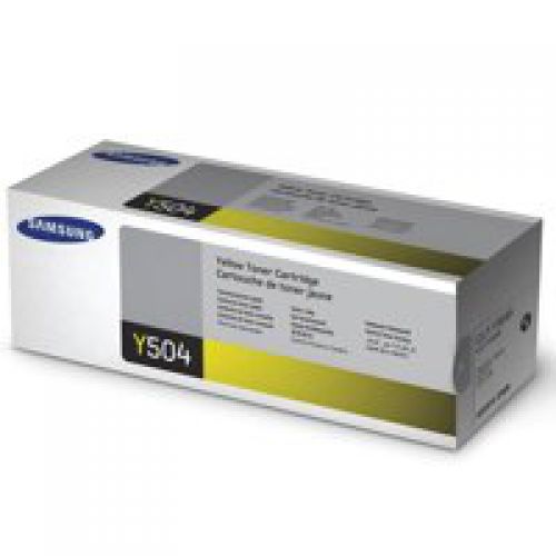 Samsung+CLTY504S+Yellow+Toner+Cartridge+1.8K+pages+-+SU502A