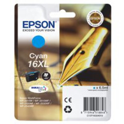 Epson+Pen+and+Crossword+16XL+%28Yield%3A+450+Pages%29+High+Yield+Cyan+Ink+Cartridge