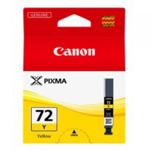 Inkjet Cartridges Canon PGI72Y Yellow Standard Capacity Ink Cartridge 14ml - 6406B001