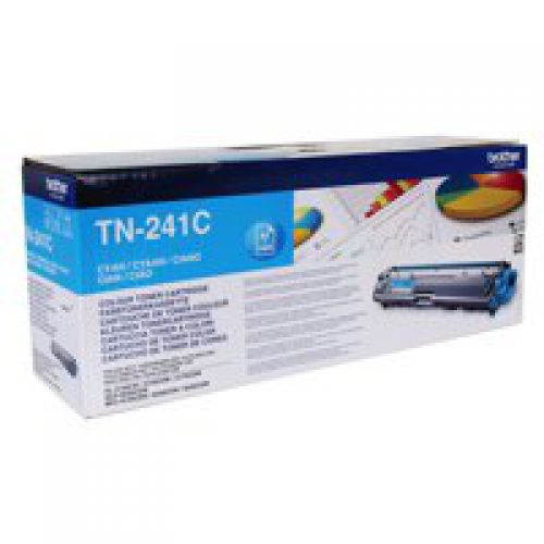 Brother+Cyan+Toner+Cartridge+1.4k+pages+-+TN241C