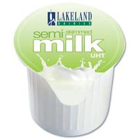 Lakeland Semi Skimmed Long Life Milk Pot 12ml (Pack 120)
