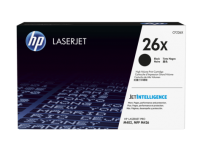 HP 26X Black High Yield Toner Cartridge 9K pages for HP LaserJet Pro M402/M426 - CF226X