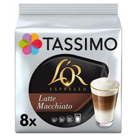 TASSIMO LOR LATTE COFFEE POD PK8