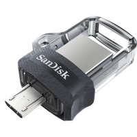 SANDISK ULTRA DUAL M3.0 FLASH DRIVE USB-