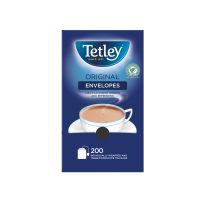 TETLEY ENVELOPE TEA BAGS QTY200 1159B