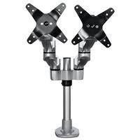 UP TO 30IN DISPLAY DESK DUAL MONITOR ARM