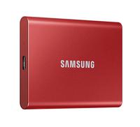 500GB T7 USB3.2C PORTABLE RED EXT SSD