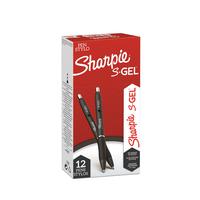 Sharpie S-Gel Rollerball Pen 0.7mm Line Blue (Pack 12) 2136595