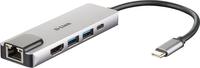 D LINK 5IN1 USB C DOCK WITH HDMI ETHERNE