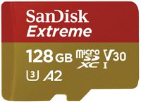 SANDISK 128GB CLASS 10 MICROSD MEMORY CA