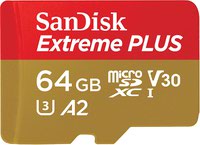 SANDISK EXTREME PLUS 64GB MICROSDXC U3 U