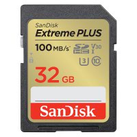 SANDISK 32GB EXTREME PLUS CLASS 10 SDHC