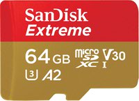 SANDISK EXTREME 64GB CLASS 10 MICROSDXC