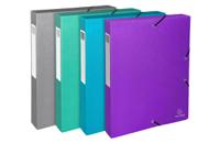 Teksto Filing Box A4 40mm Spine Assorted Colours (Pack 8) 59640E