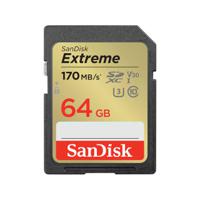 SANDISK EXTREME 64GB SDXC UHS-1 CLASS 10