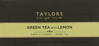 TAYLORS GREEN & LEMON TEA ENVELOPES (PAC