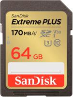 SANDISK EXTREME PLUS 64GB UHS-I U3 CLASS