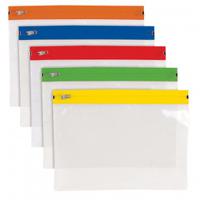 TIGER POLYTHENE ZIPPY BAGS A5 ASSORTED C