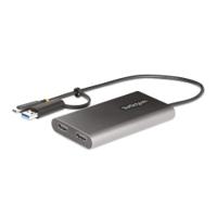 USB C TO DUAL HDMI ADAPTER 4K 60HZ PD