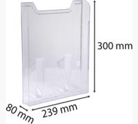 EXACOMPTA VERTICAL WALL LIT HOLD CLEAR