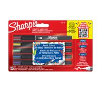 SHARPIE ACRYLIC ASSORTED COLOURS PK5