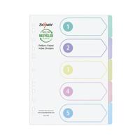 GRS REBORN INDEX DIVIDERS - 5 PART A4 PA