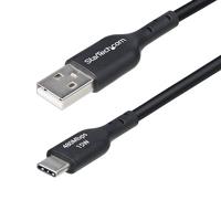 6 INCH USB-A TO USB-C CHARGING CABLE