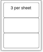 View more details for PURELY A4 SHEET LABEL 3UP BOX 100 SHTS PURELY A4 SHEET LABEL 3UP BOX 100 SHTS