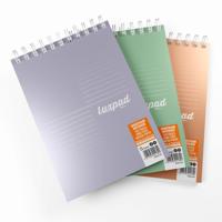 LUXPAD SHORTHAND METALLIC NOTEBK A5 PK3
