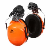 3M PELTOR EARMUFFS ORANGE HELMET MOUNTED