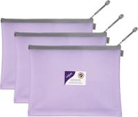 EVA PASTEL MESH HC FOOLSCAP ZIPPA BAG -