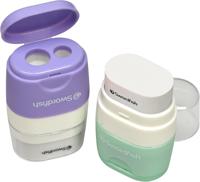TWIN COMBO SHARPENER & ERASER PASTEL BLI