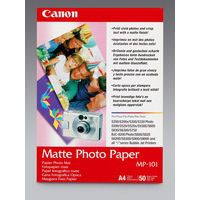 CANON MATT PHOTO PAPER A4 PK50 MP101