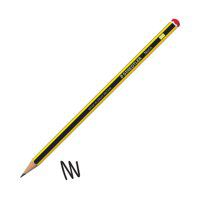 Tiger HB Eraser Tip Pencils Pot Assorted (Pack of 72) 301534