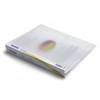 Rapesco Ring Binder Polypropylene 2 O-Ring A4 25mm Rings Bright Transparent Clear (Pack 10) - 0715