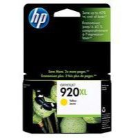 HP 920XL Yellow High Yield Ink Cartridge 8ml for HP OfficeJet 6000/6500/7000/7500 - CD974AE