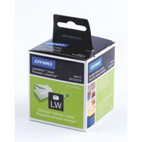 Dymo LabelWriter Standard Address Label 28x89mm 130 Labels Per Roll White (Pack 2)