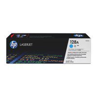 HP 128A Cyan Standard Capacity Toner 1.3K pages for HP LaserJet Pro CM1415/CP1525 - CE321A