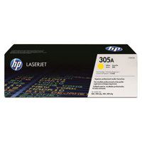 HP 305A Yellow Standard Capacity Toner Cartridge 2.6K pages for HP LaserJet Pro M351/M375/M451/M475 - CE412A