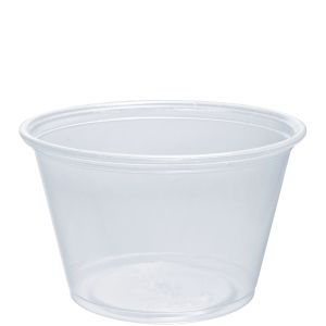 PORTION CUP EPC550 PLASTIC CLR 5.5 OZ EMPRESS PP 50/50/CS