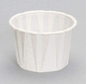 PORTION CUP F200  2 OZ PAPER 250/PKG 5M/CS