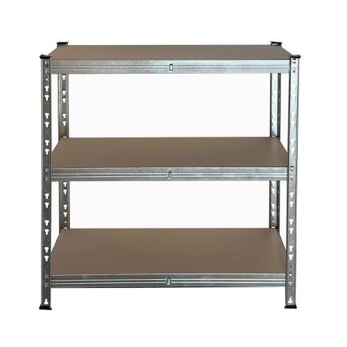 MAMMOTH ECONOMY SHELVING - 3 MDF Shelves - 900H x 900W x 400D MAMMOTH ECONOMY SHELVING - 3 MDF Shelves - 900H x 900W x 400D