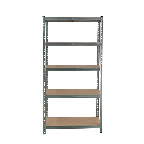 MAMMOTH ECONOMY SHELVING - 5 MDF Shelves - 1800H x 900W x 400D MAMMOTH ECONOMY SHELVING - 5 MDF Shelves - 1800H x 900W x 400D